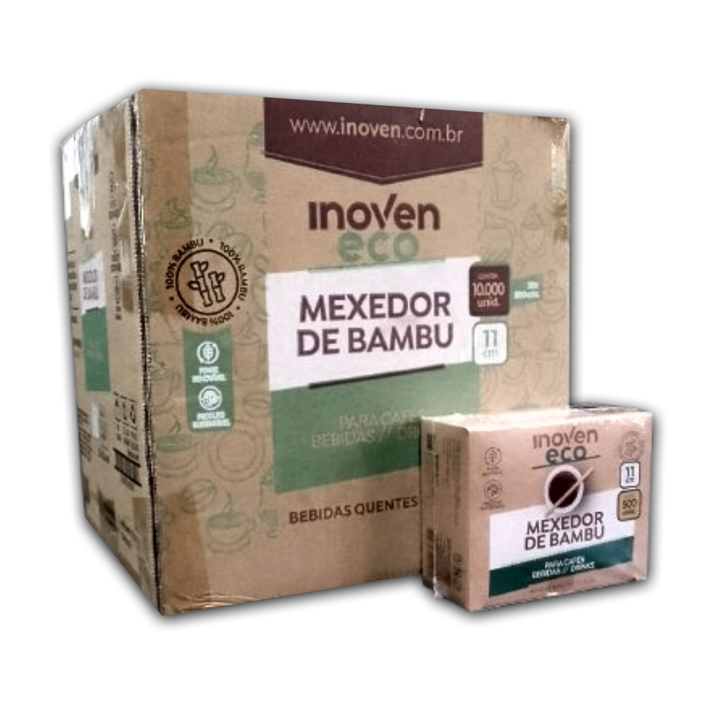 Mexedor de Bambu Biodegradável