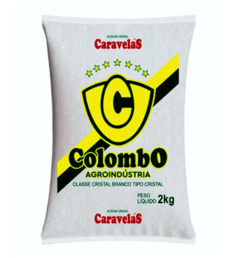 Açúcar Cristal Caravelas - 2Kg